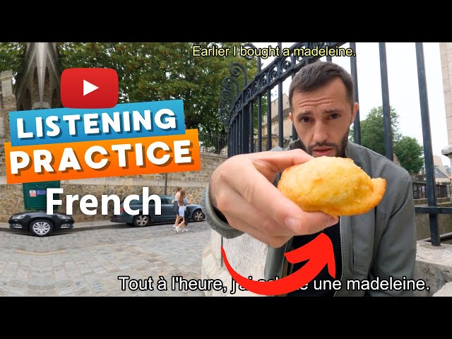 Easy French in Paris Listening Practice  | Episode 8 (FR/EN Subtitles) Native French listening