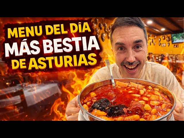 MENU del DÍA más BESTIA de Asturias: 3 platos + postre + bebida por solo 12 EUROS: Mesón El Regueral