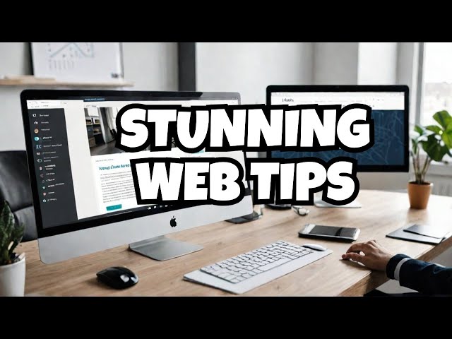 Stunning Web Design Tips for Landing Page and Image Gallery