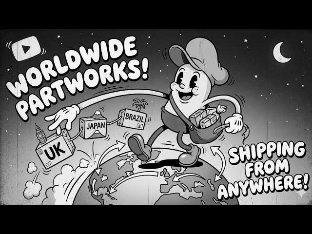 How to order partworks from different parts of the world