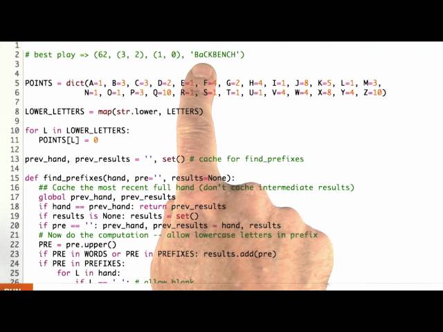 Blank Tiles Solution - Design of Computer Programs