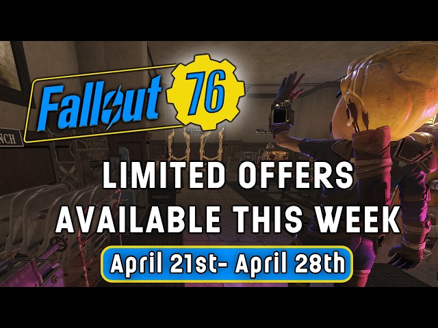 This Week’s Atomic Shop Limited Time Offers In Fallout 76