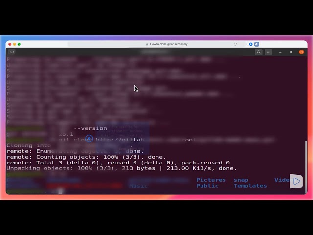 How to Clone a GitLab Repository Step-by-Step