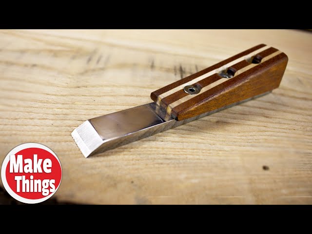 The Flush Chisel // A Split Handle Chisel...For Flush Work // Make Things