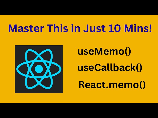 React.memo vs useCallback vs useMemo Explained with Examples🔥