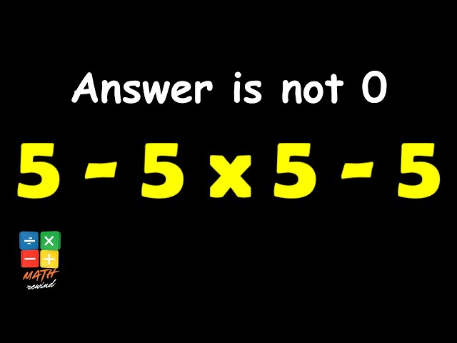 Only 1% Can Solve This Viral Tricky Math Problem Super Fast!