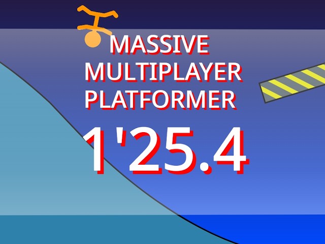 Scratch Massive Multiplayer Platformer by Griffpatch 1'25.4