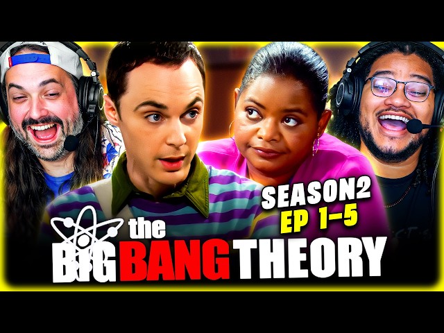 THE BIG BANG THEORY  S2 E1-5 REACTION – PENNY BECOMES A HARDCORE GAMER?! - FIRST TIME WATCHING