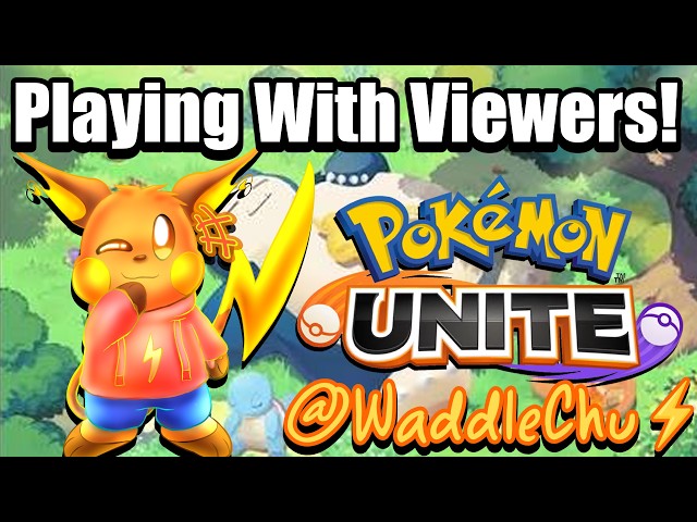 Pokemon UNITE LIVE 🔴 Flawless Gaming (Duo Queue) !discord !socials !bot