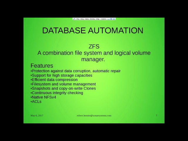 LinuxFest Northwest 2017: Database Automation; Using PostgreSQL and Linux Containers