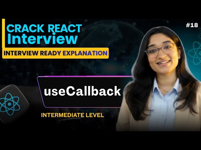 useCallback Hook in React | useCallback vs useMemo | React Interview Questions 2026