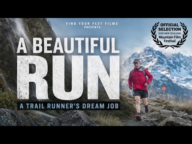 He Runs 32km Through the Mountains… for Work?! | Trail Running Film