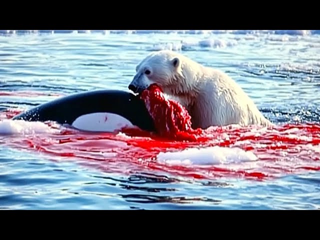 When An Orca Meets A Very Hungry Polar Bear