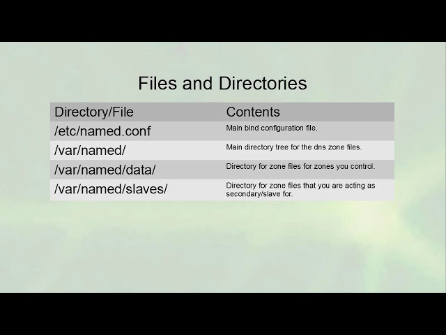 Linux Server Administration - Domain Name System (DNS) Overview