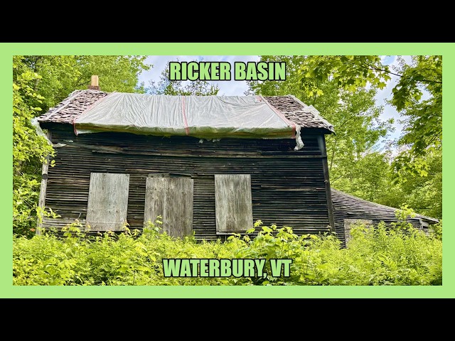 Exploring the ABANDONED Ghost Town of Ricker Basin (Waterbury, VT)