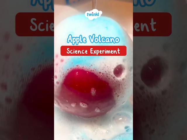 Erupting Apple Science Experiment | Science Experiments for Kids | Twinkl USA