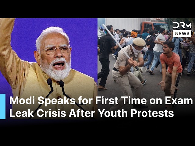 BREAKING: Modi Announces Fast-Track Courts to Punish Exam Paper Leak Culprits After Protests | AC1B