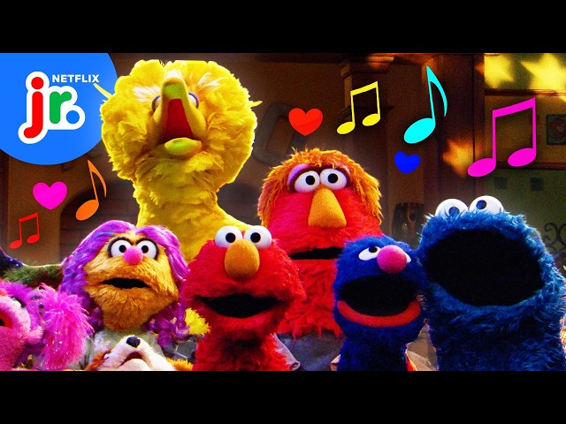 Sing Together Through the Storm! 🎶🌧️ Storm on Sesame Street | Netflix Jr
