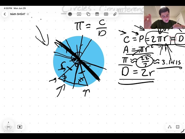 Math Video 16: Circles (Circumference and Area)
