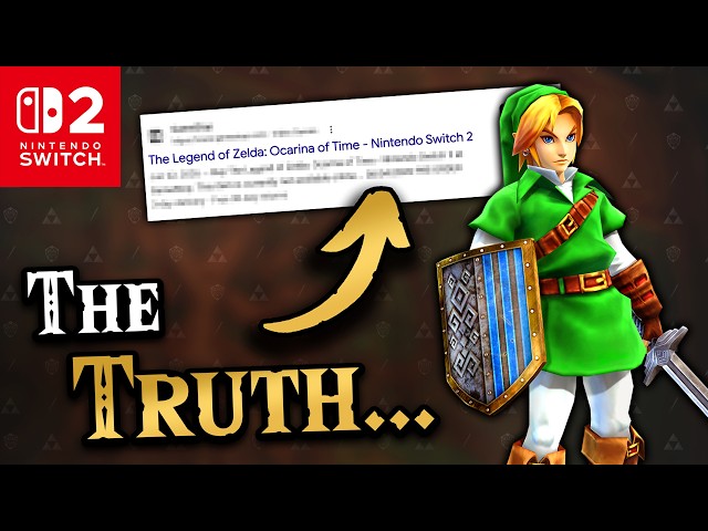 This Zelda Ocarina of Time Remake Leak isn't Real...