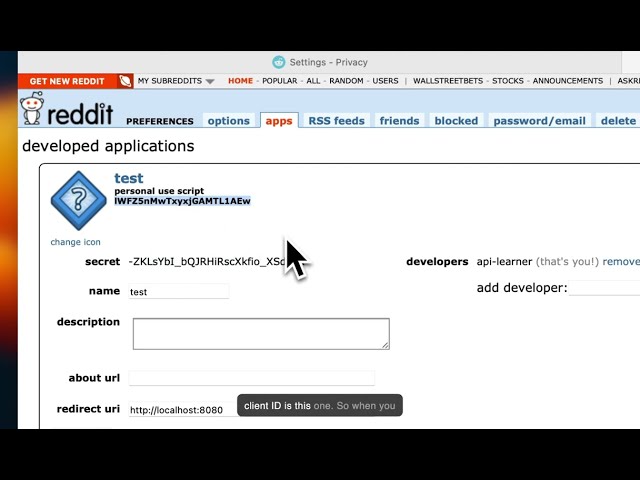 Reddit API Tutorial: How to Get Your API Keys in 2024 | Beginner's Guide