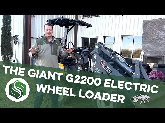 The GiANT G2200 Electric Wheel Loader | Equipment Review