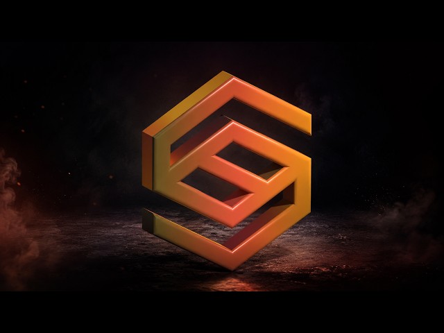 🔥 Modern 3D Geometric Logo Design | Illustrator Logo Tutorial