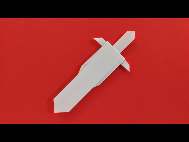 How To Make Sword Paper | Origami Sword Tutorial | Origami Tutorial