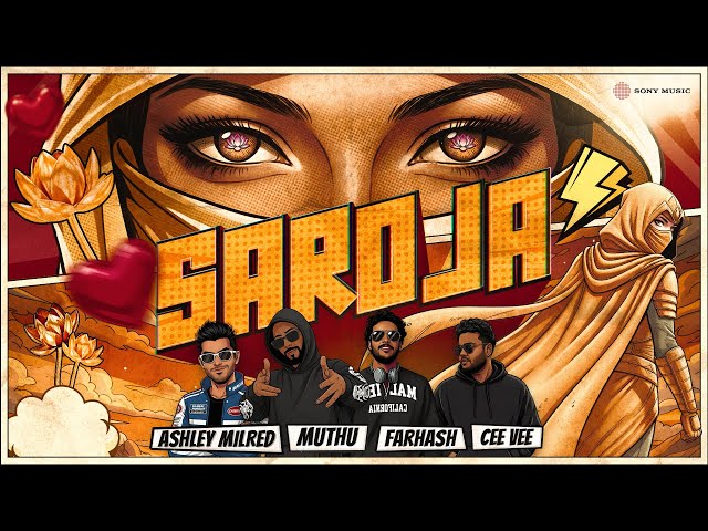 Saroja - Official Music Video | Farhash | Cee Vee | Ashley Milred | Muthu | Malayalam Pop