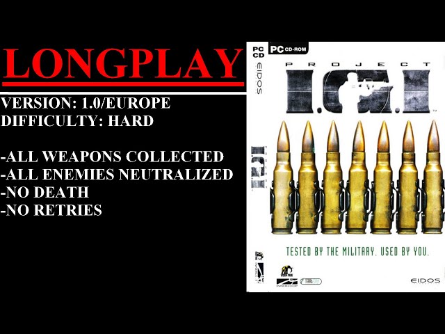 Project I.G.I. [v1.0/Europe] (PC) - (Longplay | Hard Difficulty)