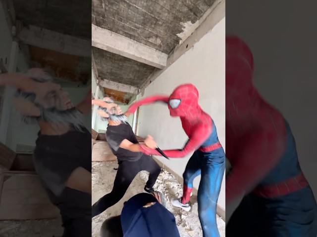 Spider-Man never die! Ep.71  #spiderman #parkour #mrbirdpk #comedy