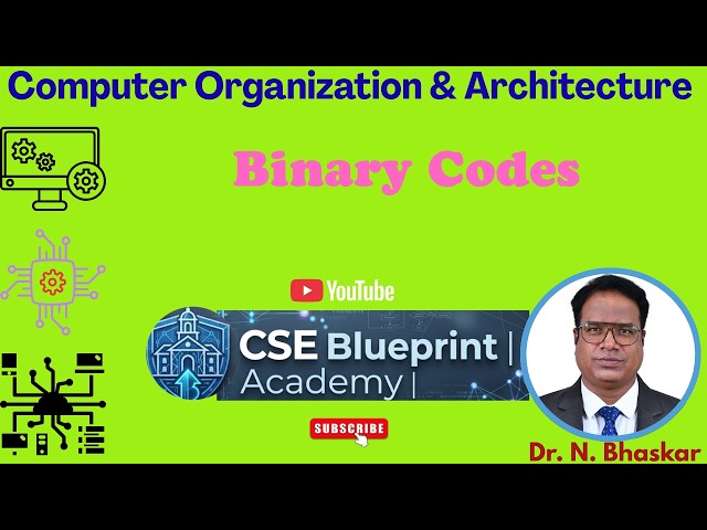 Binary Codes | BCD, Gray Code, ASCII & EBCDIC | Computer Organization and Architecture (COA)