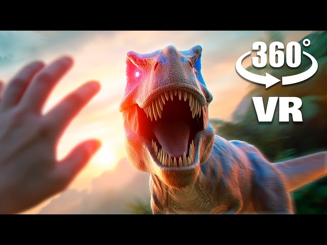 You're in Jurassic World 360° VR