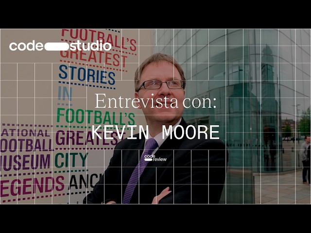 Studio Notes by Code Studio #02 | Entrevista con Kevin Moore | Fútbol y Diseño