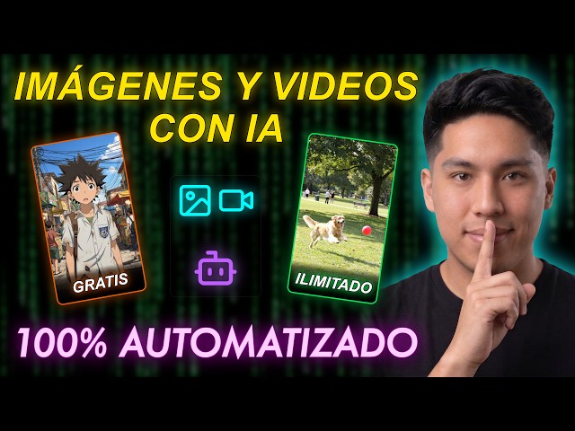 👉 Así creo IMÁGENES y VIDEOS con IA: GRATIS, ILIMITADOS y 100% AUTOMATIZADO 🤖