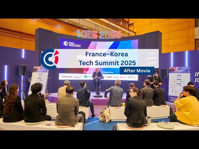 France-Korea Tech Summit 2025 & Tech4Good Pitch Contest Highlights! 🇫🇷🇰🇷