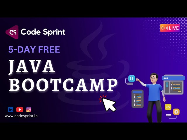 Conditional Statements , loops , Arrays | Java bootcamp | Code Sprint