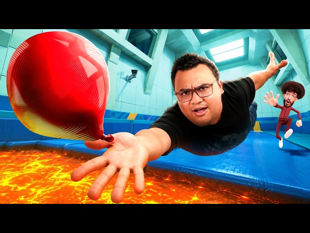 IF THE BALLOON TOUCHES THE FLOOR YOU LOSE