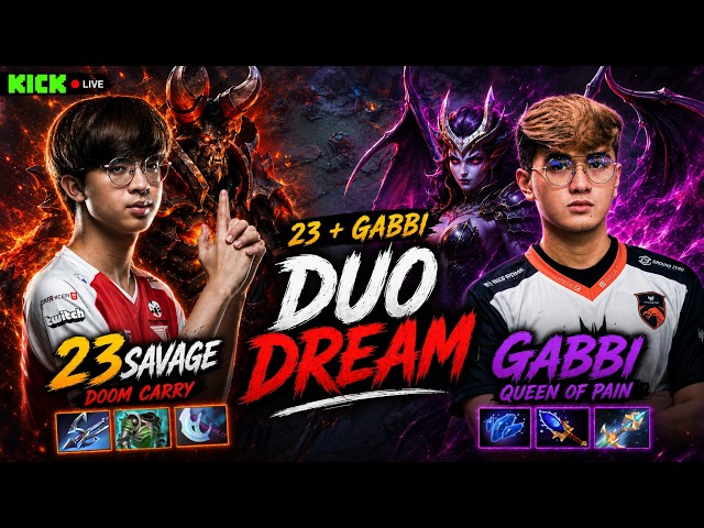 The DEADLIEST Duo! ☠️ 23savage Doom Carry ft. Gabbi QoP