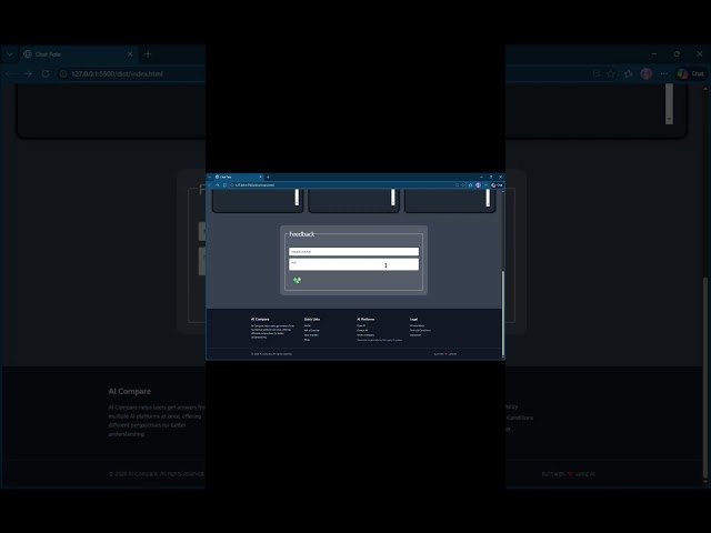 PROJECT WITH Ai API KEYS  ***~Chat pot~**** #tailwindcss####css##HTML##javascript##