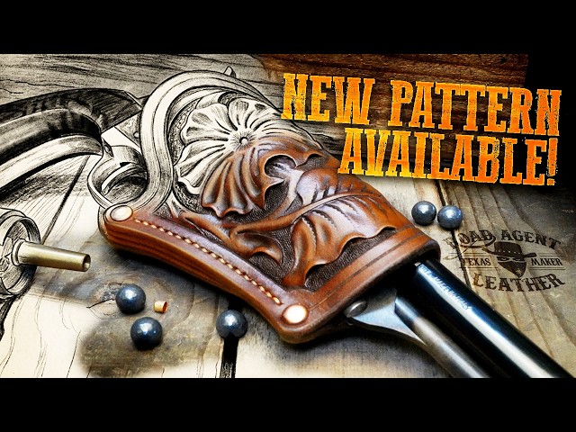 I Designed & Built a Holster Pattern — Full Leatherworking Build