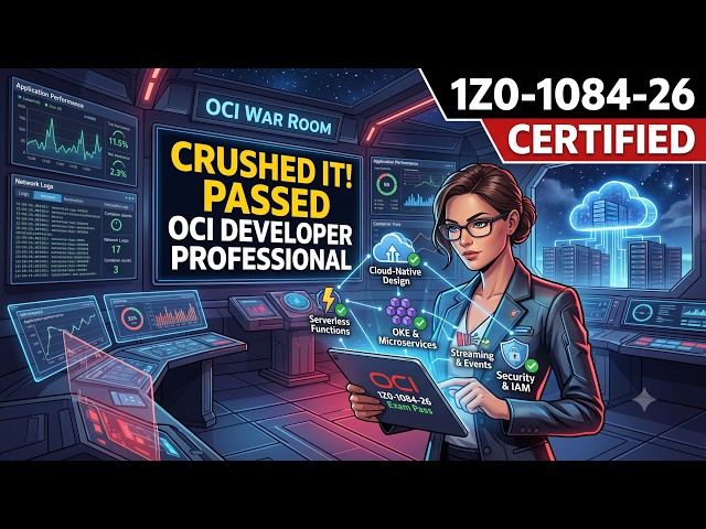 Exam Preparation & Study Guide | Oracle Cloud Infrastructure Developer Professional (1Z0-1084-26)