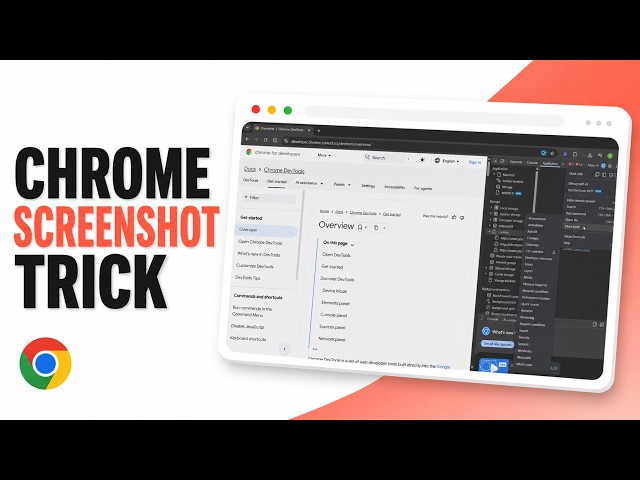 How to Take a Full Page Screenshot in Google Chrome (Hidden Tools Trick)