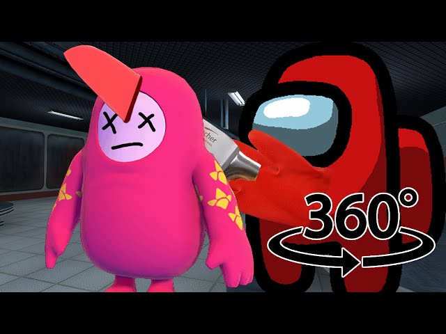 POV: Among Us Killed Fall Guys 360