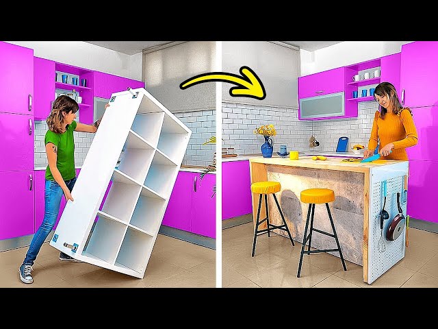 🪚 ¡Prepárate para Asombrarte! Ideas y Trucos de Transformación DIY para un Espacio Vibrante 🏠🌟