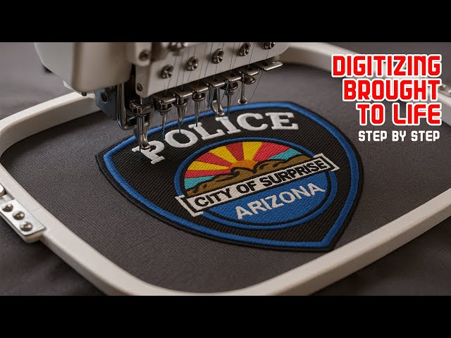How to Digitize an Embroidery Design || Beginner’s Tutorial by Digitized by TaronBD