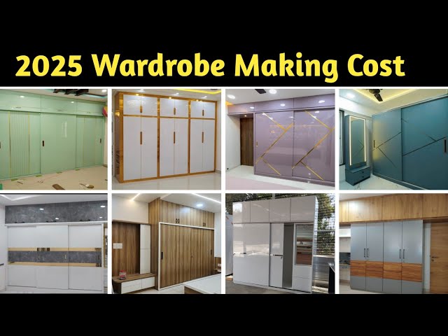 Modern Wardrobe Design for Bedroom 2025 || Wardrobe Price || Cupboard Design || Wardrobe Design
