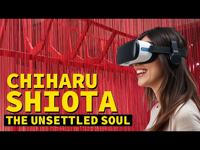 Chiharu Shiota 🇯🇵  -  Neklidná Duše 🇨🇿  - 360 video - Prague The Unsettled Soul