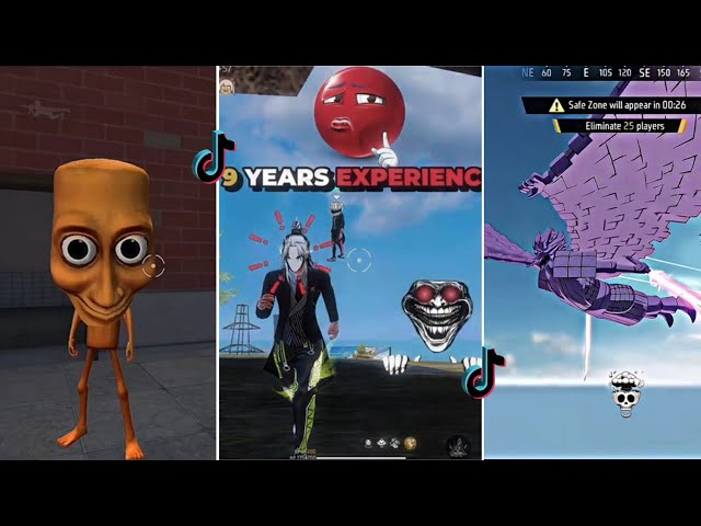 BEST VIDEO FREE FIRE EDITS 🥶🌟 TIKTOK TROLL FACE 👻🔥P.4