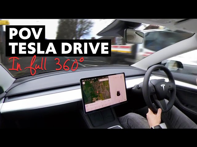 Tesla POV Drive in a Model 3 Long Range 2021 - (360° AMAZING!)